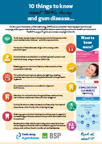 10 things to know about tooth decay and gum disease