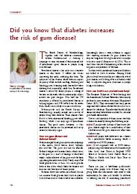 Diabetes & Primary Care: Did you know that diabetes increases the risk...