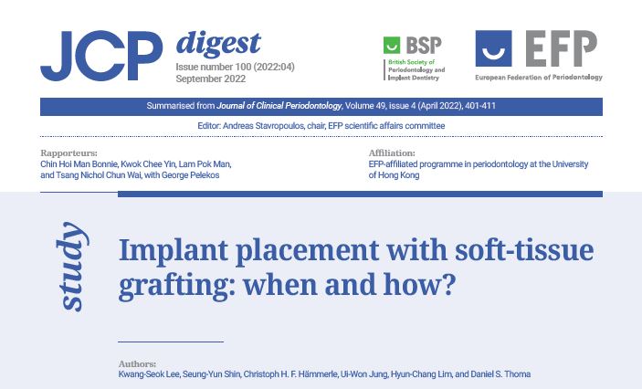 JCP Digest Issue number 100: Sep 2022 