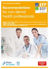 Recommendations for non-dental health professionals