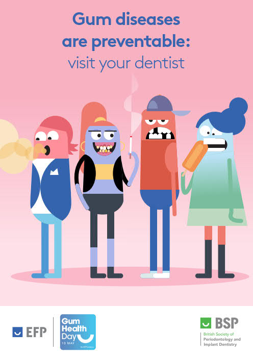 Gum diseases are preventable: visit your dental team