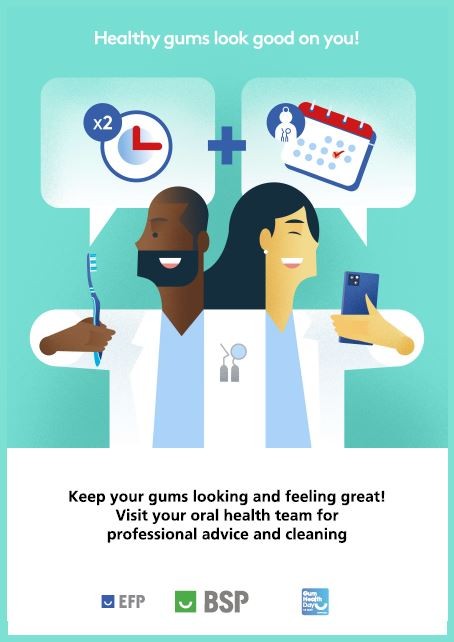 Keep your gums looking and feeling great. Visit your oral health team for professional advice and cleaning.