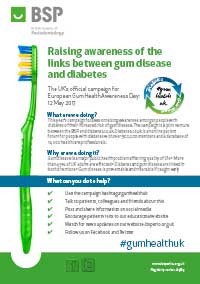 Raising awareness of the links between gum disease and diabetes